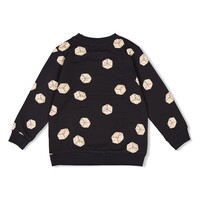 Sturdy Sweater AOP - Couch Club Zwart