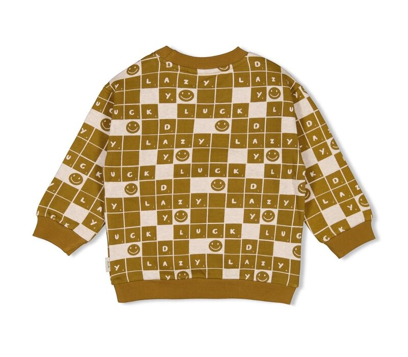 Sturdy Sweater AOP - Couch Club Olijf