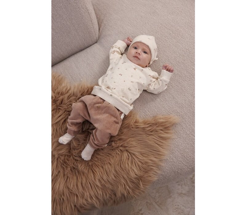 Feetje Broek velours - Fall Favorites Hazelnoot