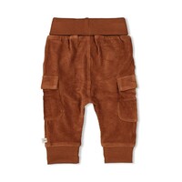 Feetje Broek velours rib - Wild World Bruin