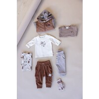 Feetje Broek velours rib - Wild World Bruin