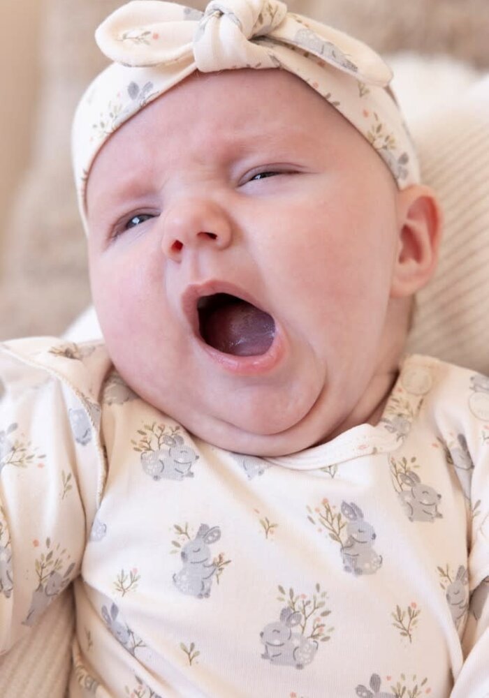 Feetje Haarband AOP - Fields of Green Offwhite