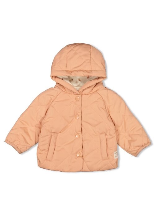 Feetje Feetje Jasje met capuchon - Dancing in the Moonlight Terra Pink