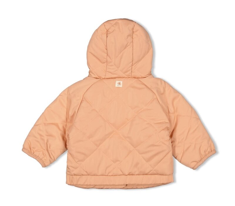 Feetje Jasje met capuchon - Dancing in the Moonlight Terra Pink