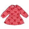 Feetje Feetje Jurk AOP - Queen of Hearts Roze