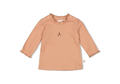 Feetje Feetje Longsleeve - Dancing In The Moonlight Terra Pink