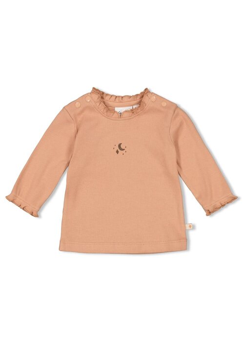 Feetje Feetje Longsleeve - Dancing In The Moonlight Terra Pink