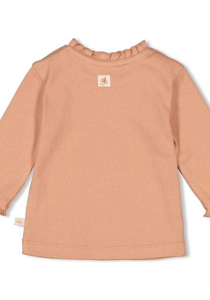 Feetje Longsleeve - Dancing In The Moonlight Terra Pink