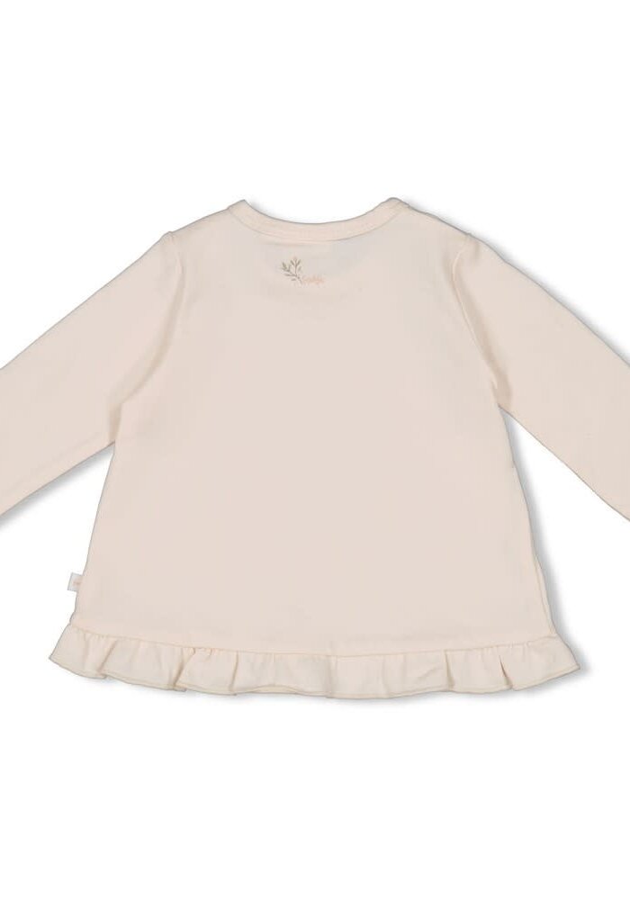 Feetje Longsleeve - Fields of Green Offwhite