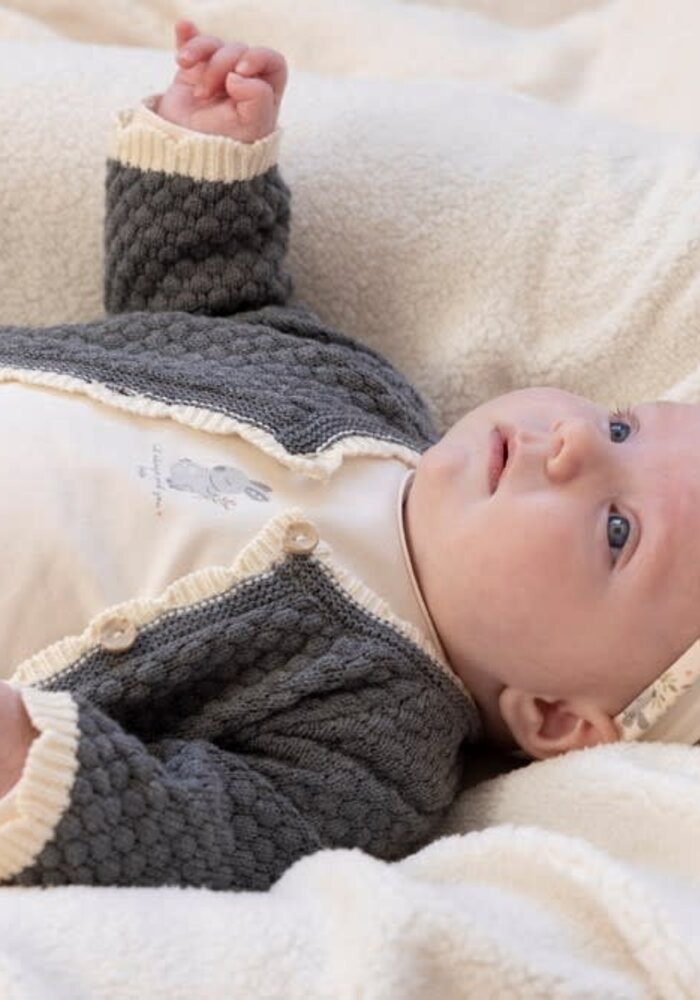 Feetje Longsleeve - Fields of Green Offwhite