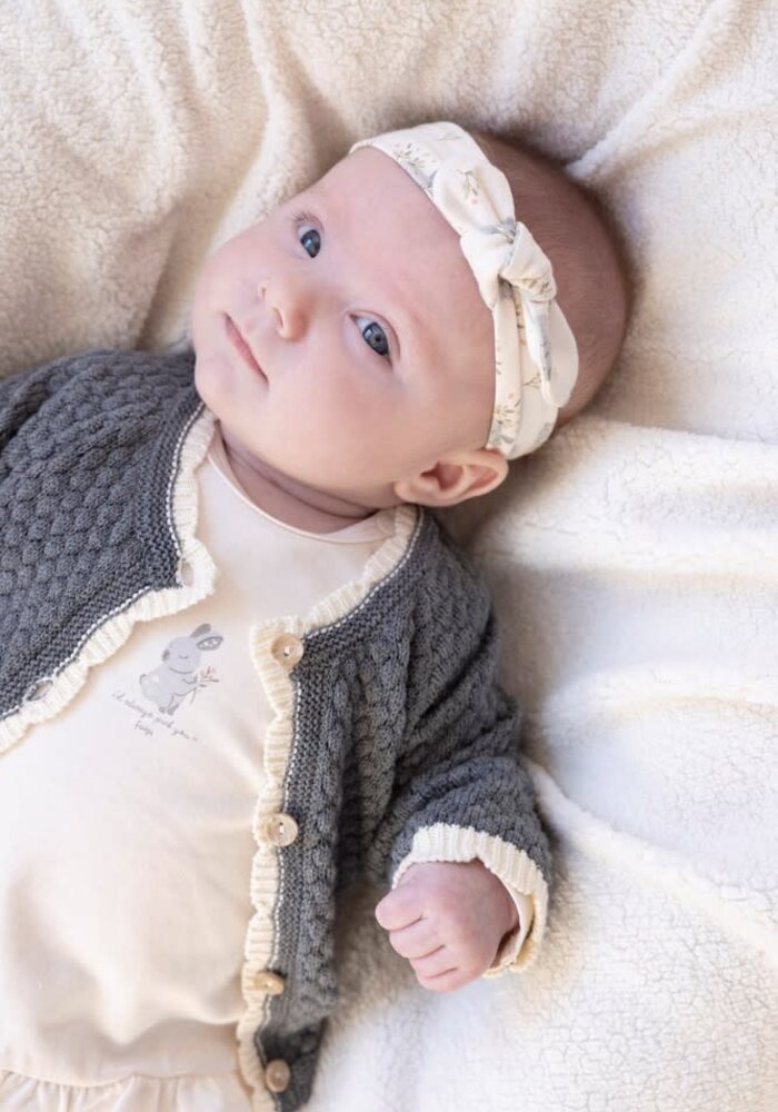 Feetje Longsleeve - Fields of Green Offwhite