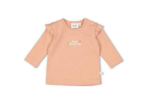 Feetje Feetje Longsleeve - Fields of Green Roze