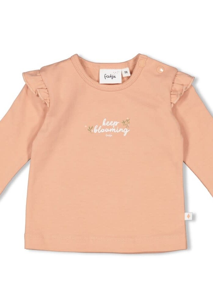 Feetje Longsleeve - Fields of Green Roze