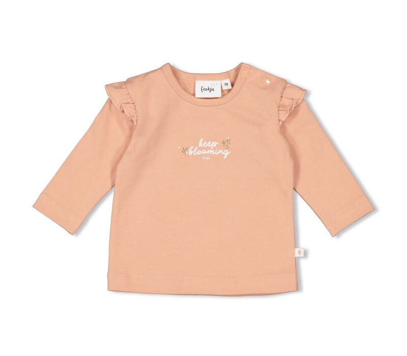 Feetje Longsleeve - Fields of Green Roze