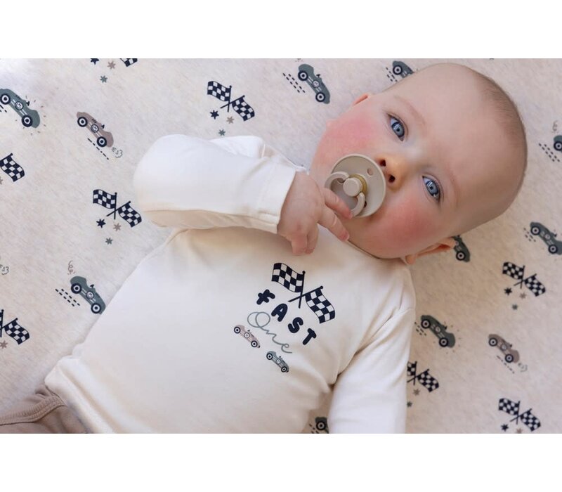 Feetje Longsleeve - Let's Go! Offwhite