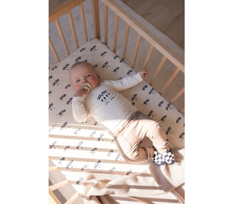 Feetje Longsleeve - Let's Go! Offwhite