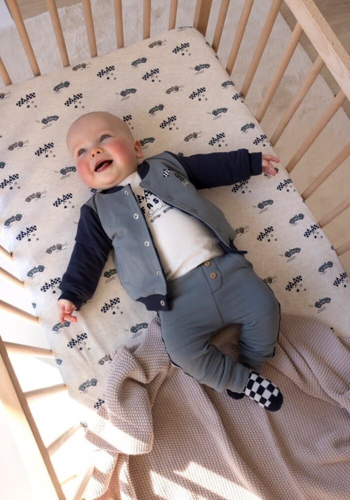 Feetje Longsleeve - Let's Go! Offwhite