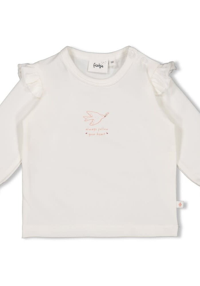 Feetje Longsleeve - Morning Sun Offwhite
