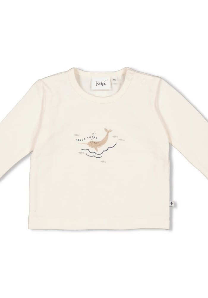 Feetje Longsleeve - Narwal Offwhite
