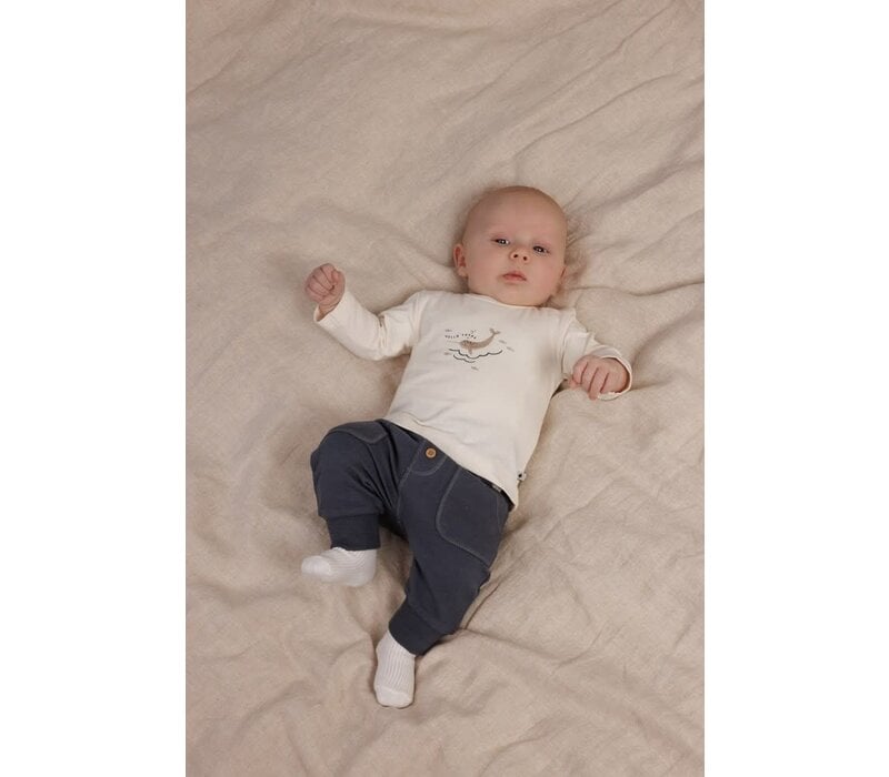Feetje Longsleeve - Narwal Offwhite