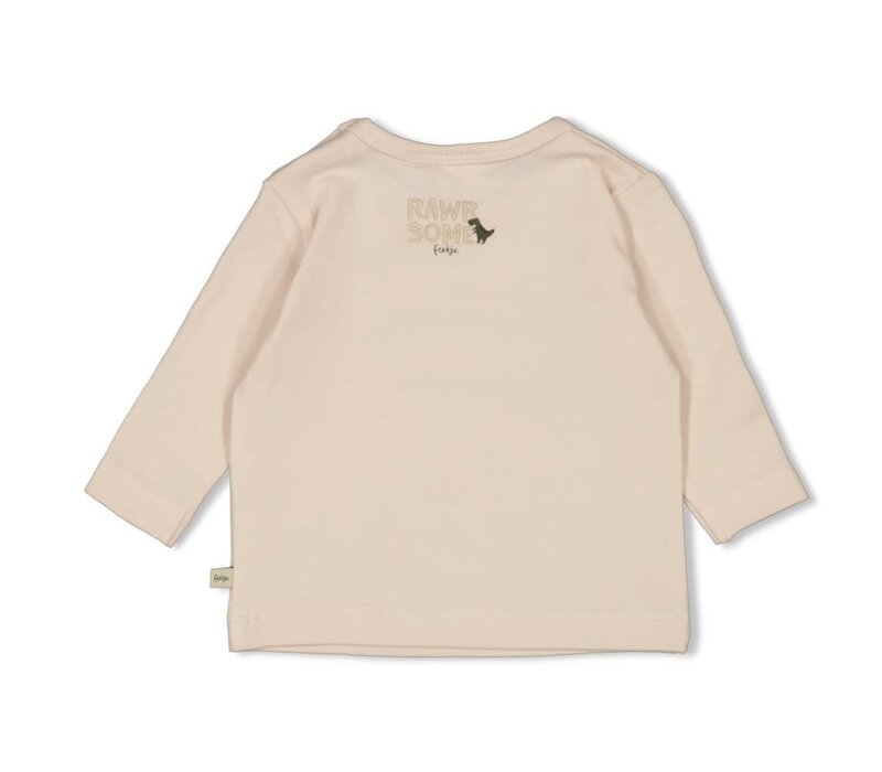 Feetje Longsleeve - Rawrsome Offwhite