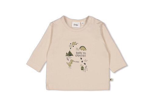 Feetje Feetje Longsleeve - Rawrsome Offwhite
