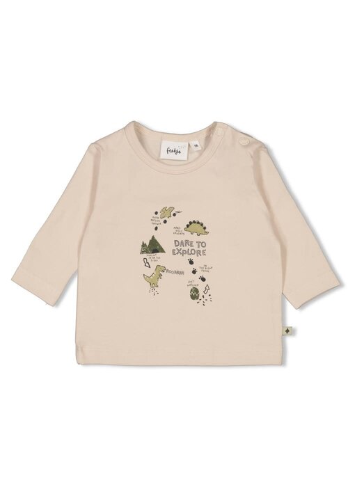 Feetje Feetje Longsleeve - Rawrsome Offwhite