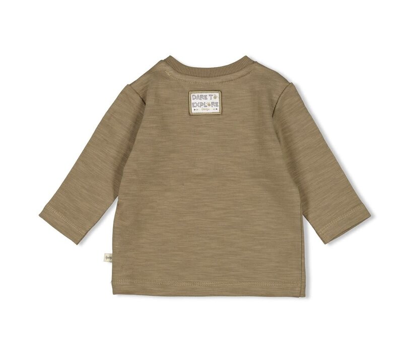 Feetje Longsleeve - Rawrsome Olijf