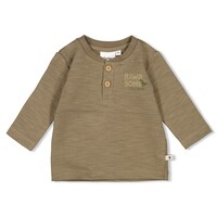 Feetje Longsleeve - Rawrsome Olijf