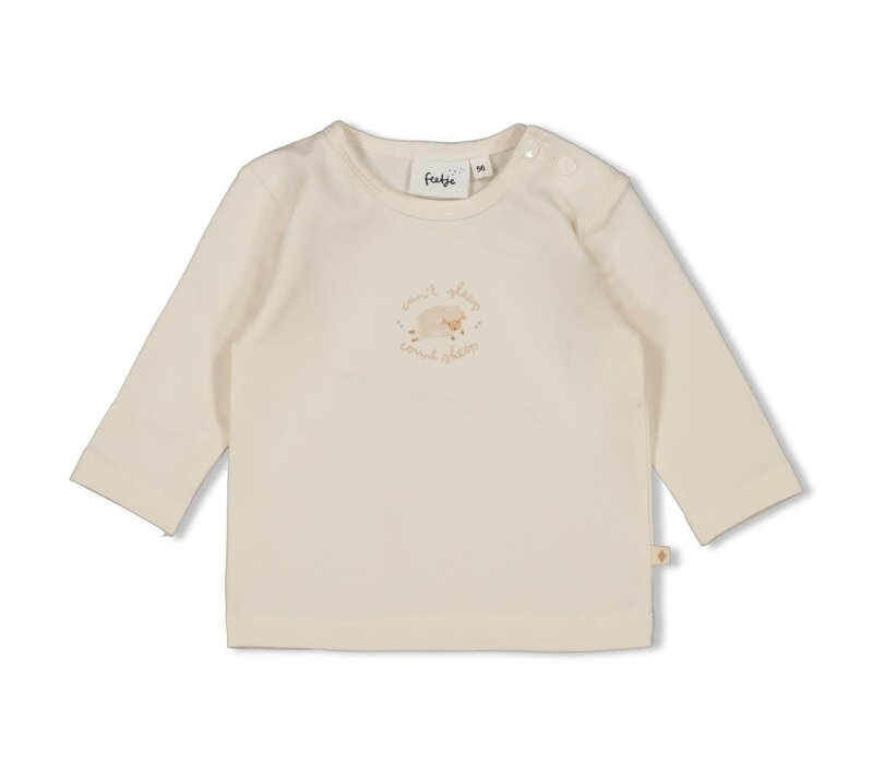 Feetje Longsleeve - Sleepy Sheepy Creme