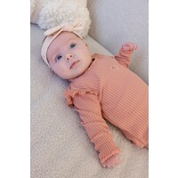 Feetje Longsleeve ajour rib - Morning Sun Roze