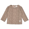 Feetje Feetje Longsleeve AOP - Better Together Taupe melange