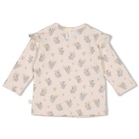 Feetje Longsleeve AOP - Fields of Green Offwhite