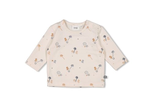 Feetje Feetje Longsleeve AOP - Howdy Offwhite