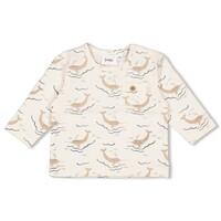 Feetje Longsleeve AOP - Narwal Offwhite