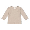 Feetje Feetje Longsleeve rib - Dear Autumn Taupe melange