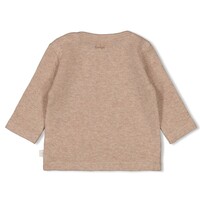 Feetje Longsleeve rib - Fall Favorites Hazelnoot melange