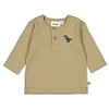 Feetje Feetje Longsleeve rib - Rawrsome Groen