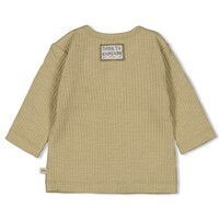 Feetje Longsleeve rib - Rawrsome Groen