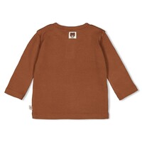 Feetje Longsleeve rib - Wild World Bruin
