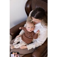 Feetje Longsleeve rib - Wild World Bruin