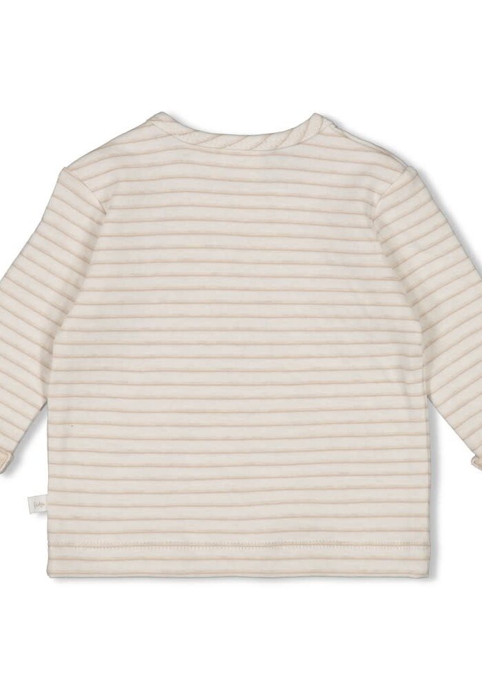 Feetje Longsleeve streep - Dear Autumn Offwhite
