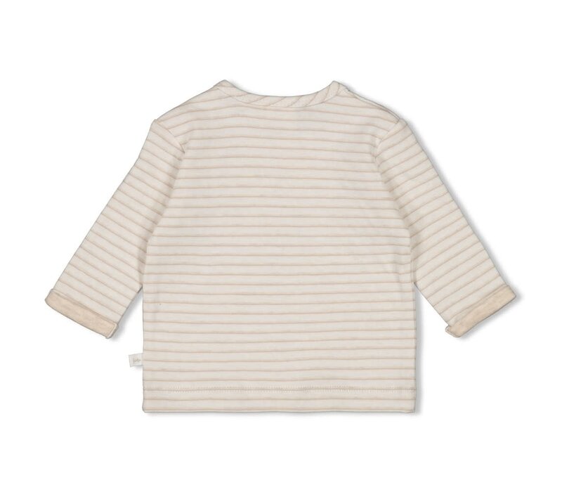 Feetje Longsleeve streep - Dear Autumn Offwhite