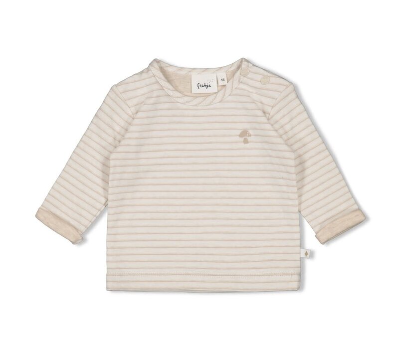 Feetje Longsleeve streep - Dear Autumn Offwhite