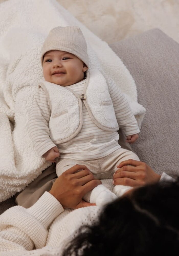 Feetje Longsleeve streep - Dear Autumn Offwhite