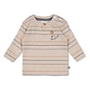 Feetje Feetje Longsleeve streep - Howdy Taupe melange