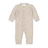 Feetje Feetje Pak gebreid - The Knits Taupe melange