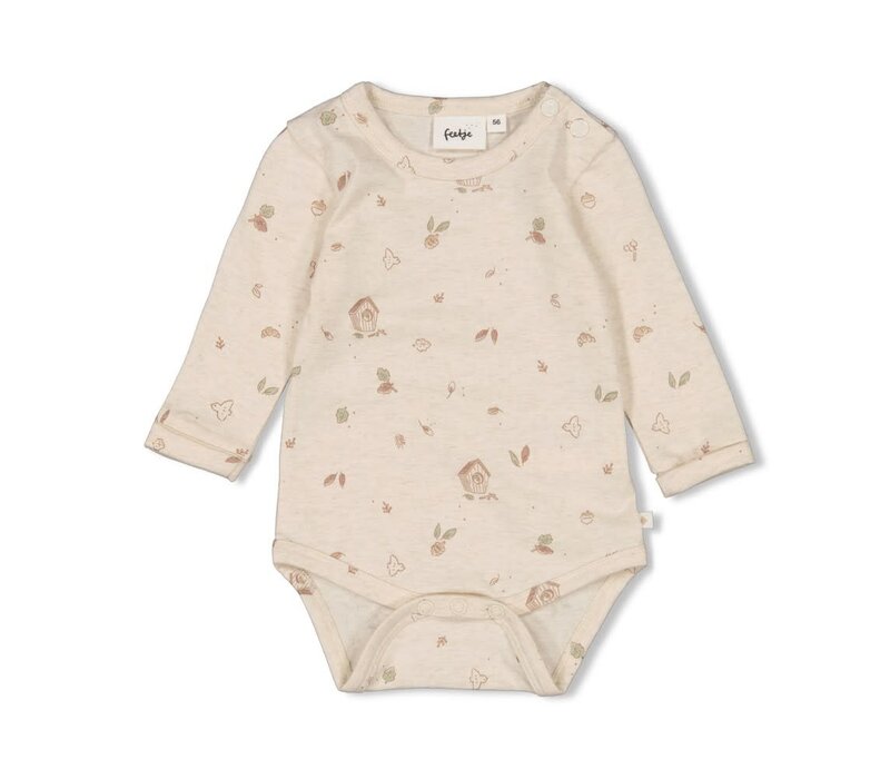 Feetje Romper AOP - Fall Favorites Offwhite melange