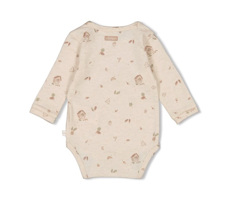 Feetje Romper AOP - Fall Favorites Offwhite melange