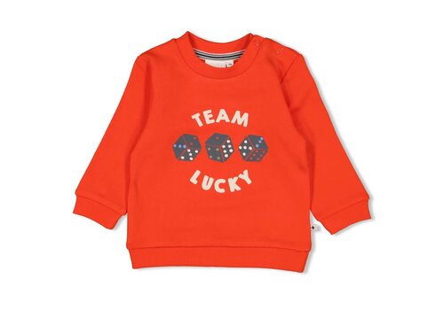 Feetje Feetje Sweater - Couch Club Rood Feetje Feetje Sweater - Couch Club Rood